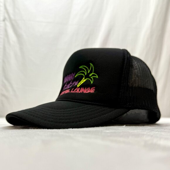 Johnny Coco's Cocktail Lounge Adjustable Snapback Meshback Cap Hat Black Otto - Picture 6 of 9